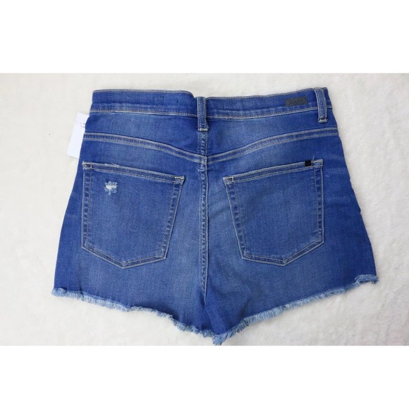 SP Black Label Floral Embroidered Jean Shorts L - Picture 3 of 4